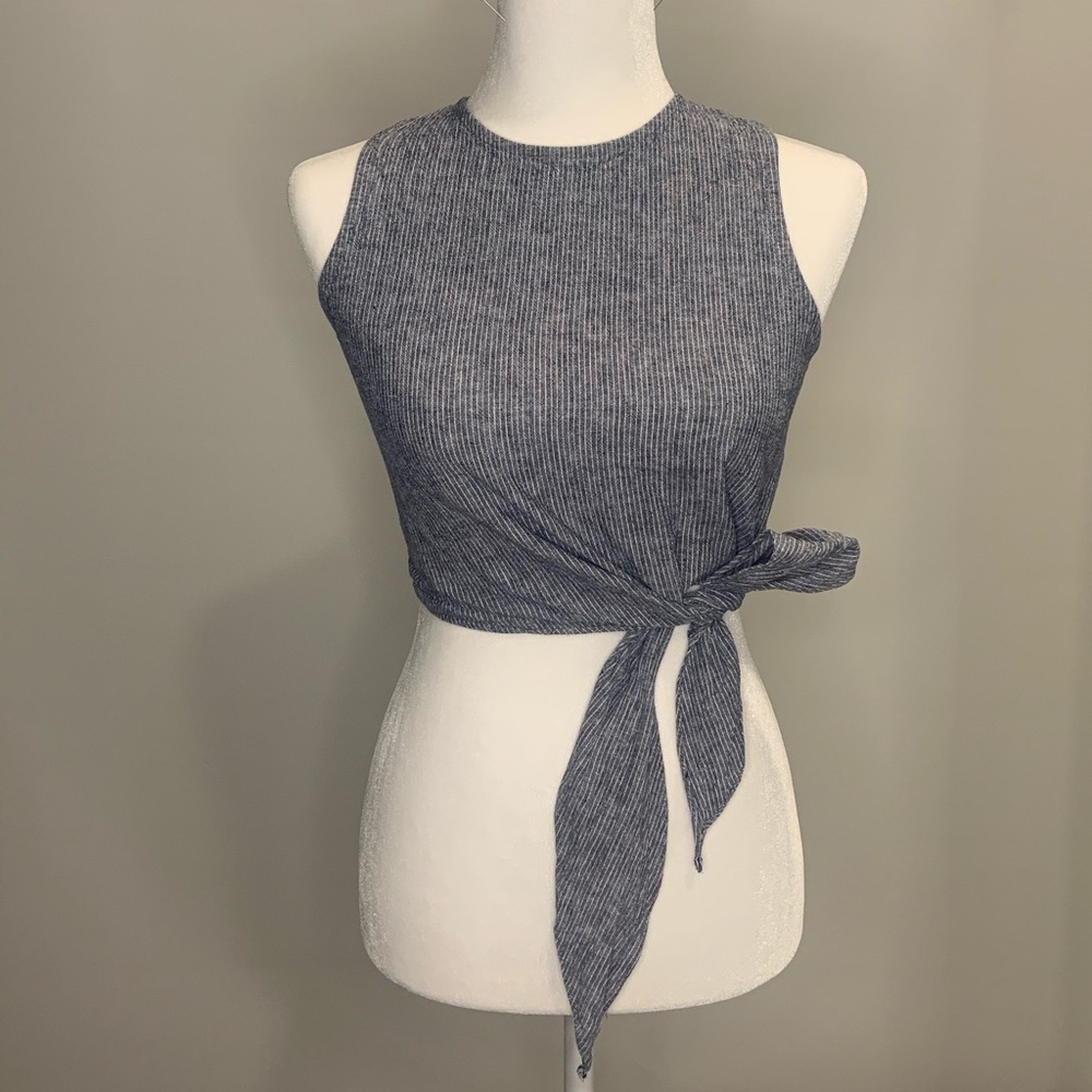 Aqua Crop Top
